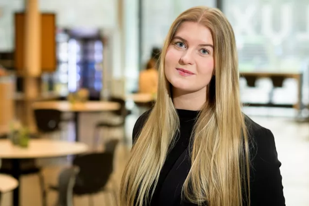 Isabella Grahn, student på ämneslärarutbildningen i Lund 