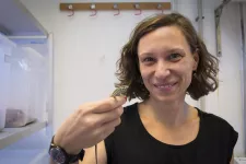Nathalie Feiner, ödleforskare vid Lunds universitet.