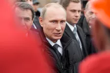 Foto på Vladimir Putin från Mostphotos. 