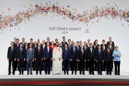 Ett "normalt" toppmöte. G20 i Osaka, Japan