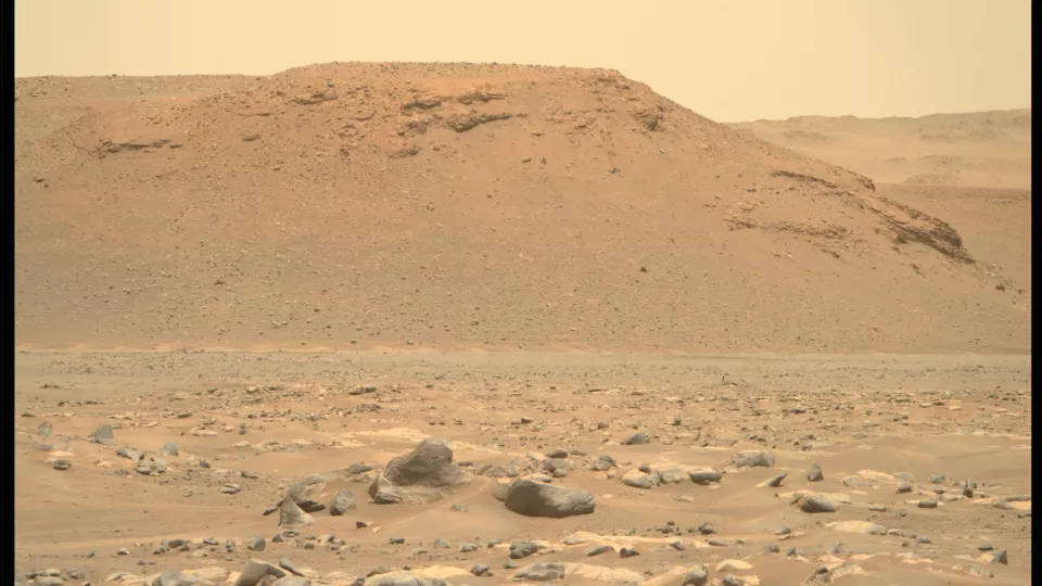 Bild på Marslandskap.