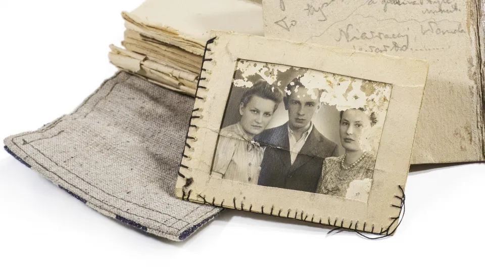 Material från koncentrationslägret Ravensbrück, Foto: Universitetsbiblioteket, Lunds universitet