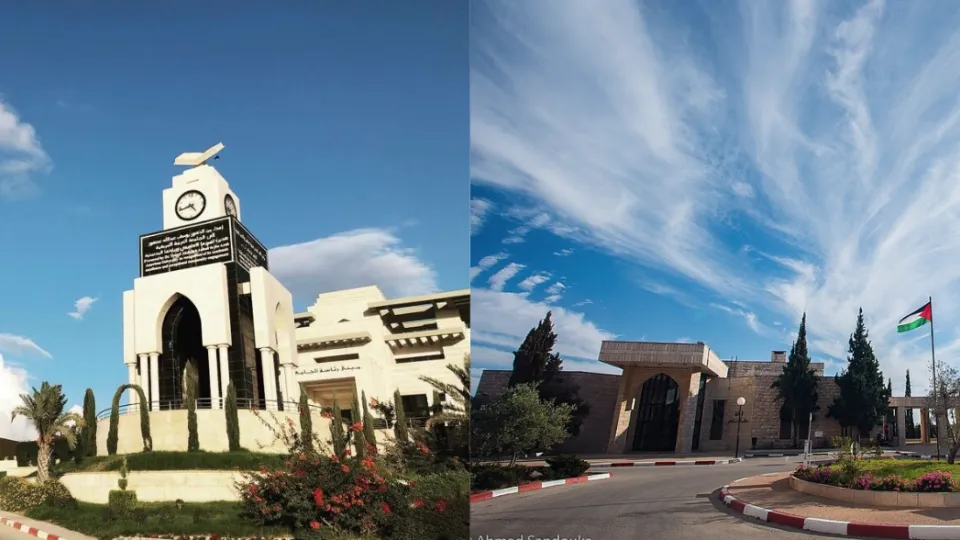 bild på de båda universiteten