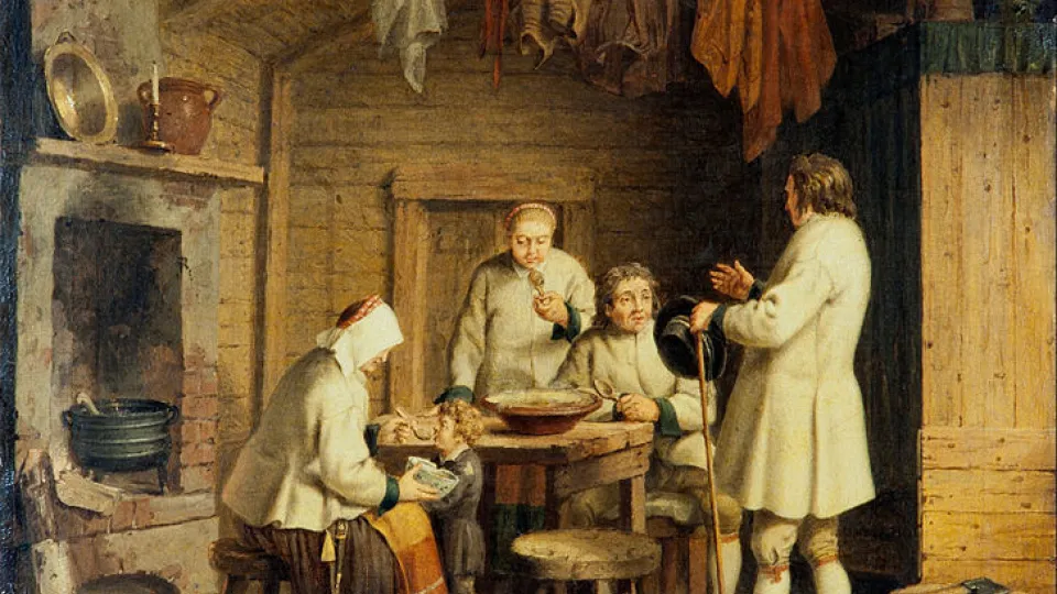 Pehr Hilleström: Dalfolk från Mora Socken