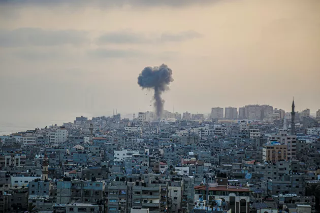 Bomber i Gaza