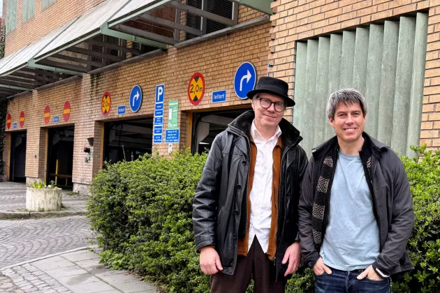 Fredrik Pålsson och Johannes Stripple. Foto: Caroline Wendt