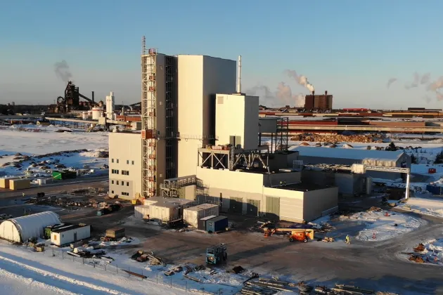 bild på Hybrits fabrik