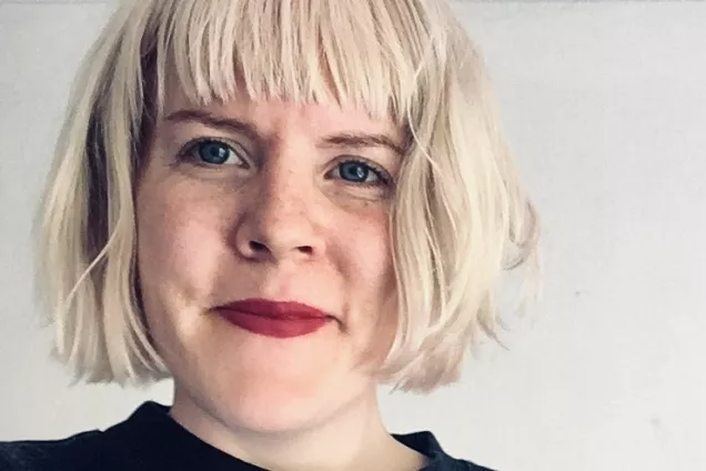 Sanna Blomgren. Porträttbild.