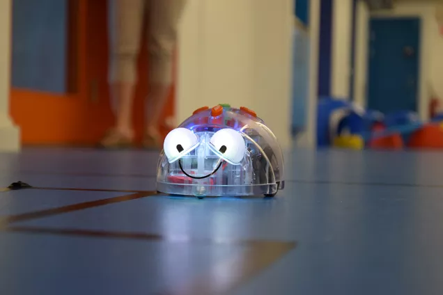 bluebots.jpg Bluebot i Vattenhallen