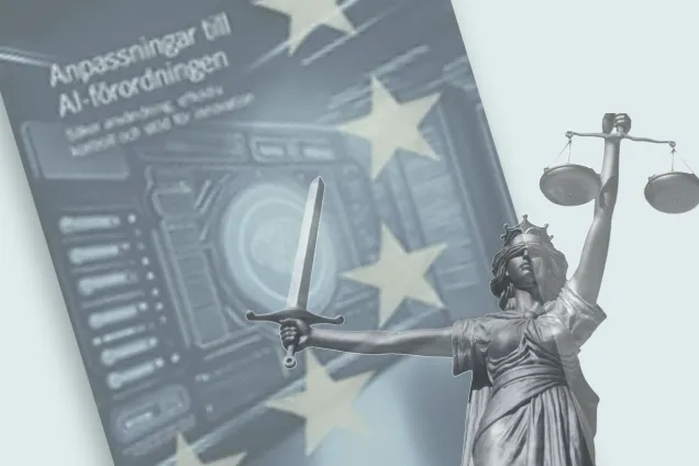 2025-11-19.png Illustration: Godess of justice front of SOU 2025:101.