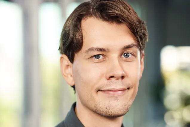 Bild på manlig forskare.