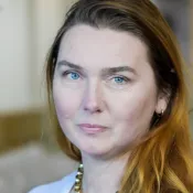 Porträtt Lisa Thelin. Foto.