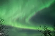 The northern lights. Photo.