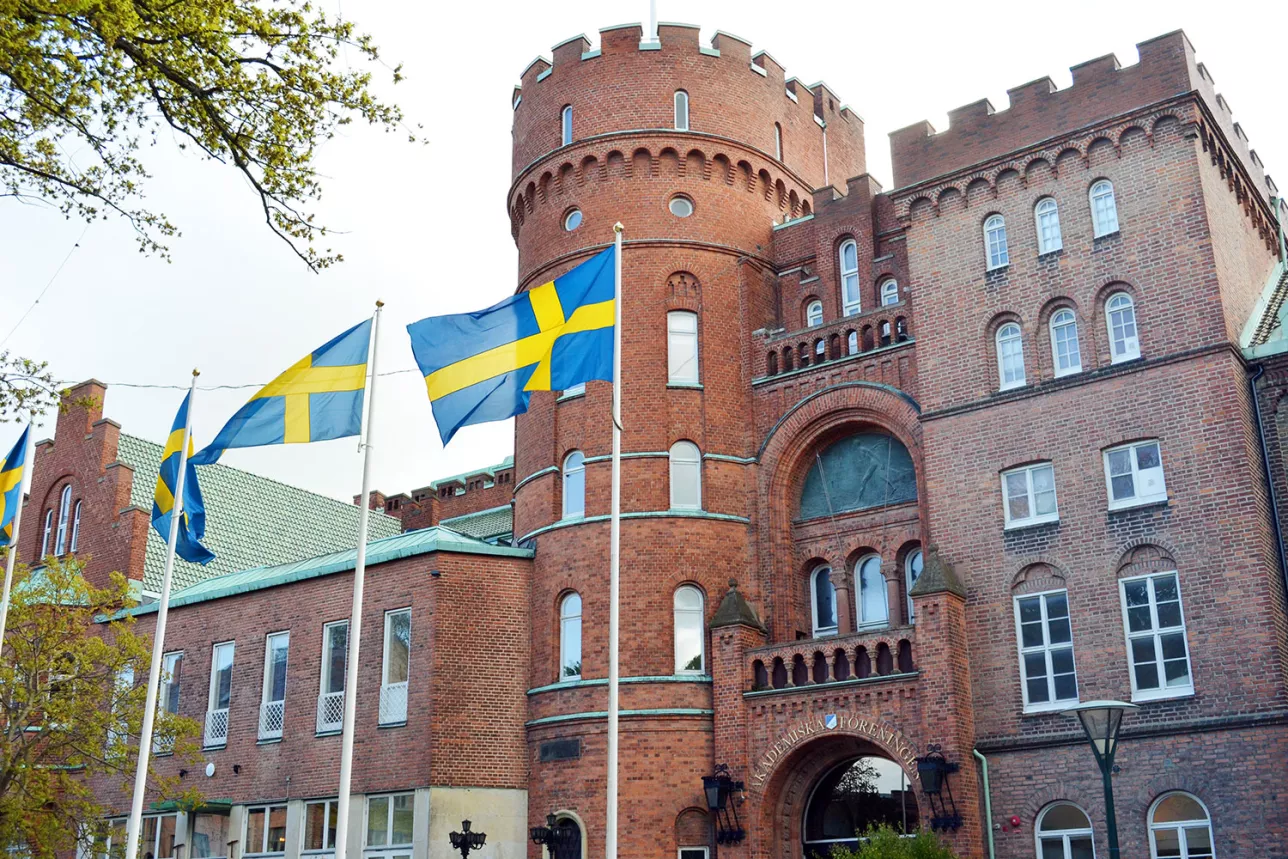 AF-borgen i Lundagård. Foto Louise Larsson.