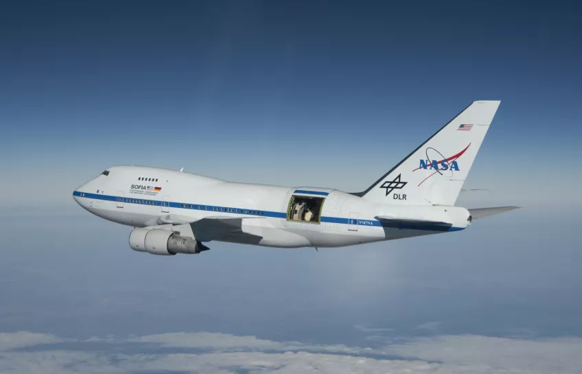 NASAs flygplan med teleskop