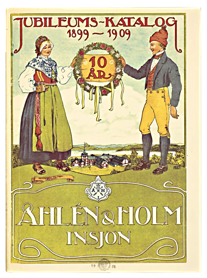 Åhlén & Holms jubileumskatalog 1899-1909.