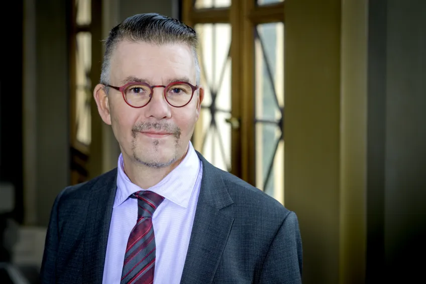 Rektor Erik Renström, liggande format. Foto: Kennet Ruona.