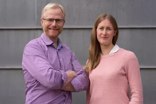 Tomas Deierborg och Martina Svensson. Foto.