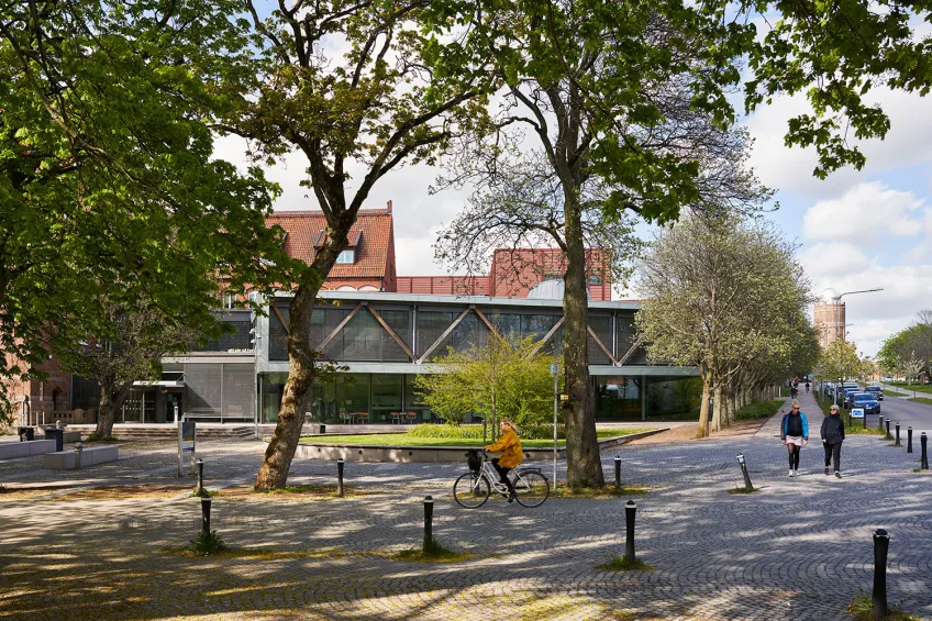 Exteriör bild av LUX. Foto Johan Persson.