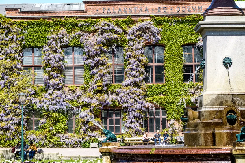 Palaestra i Lundagård. Foto Kennet Ruona. 