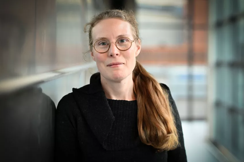 Maria Schelin, epidemiolog och docent vid Lunds universitet, fotografi. Foto: Tove Smeds