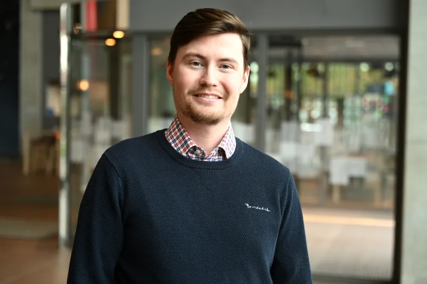 Markus Svensson, porträtt. Foto: Åsa Hansdotter