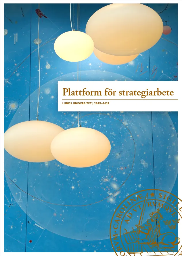 Omslag, strategisk plattform. Miniatyrbild.