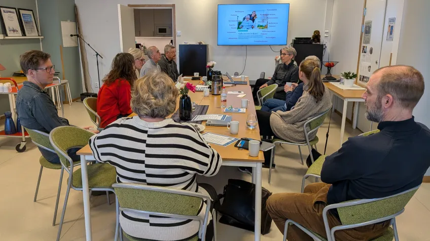 Workshop tillsammans med intressenter. Foto: Zarah Bussman 