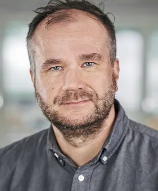 Porträtt av man. Foto: Johan Persson