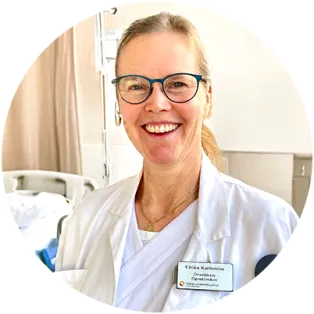 Ulrika Kjellström, forskare vid Lunds univerisitet och överläkare inom oftalmologi, Skånes universitetssjukhus. Foto: Åsa Hansdotter